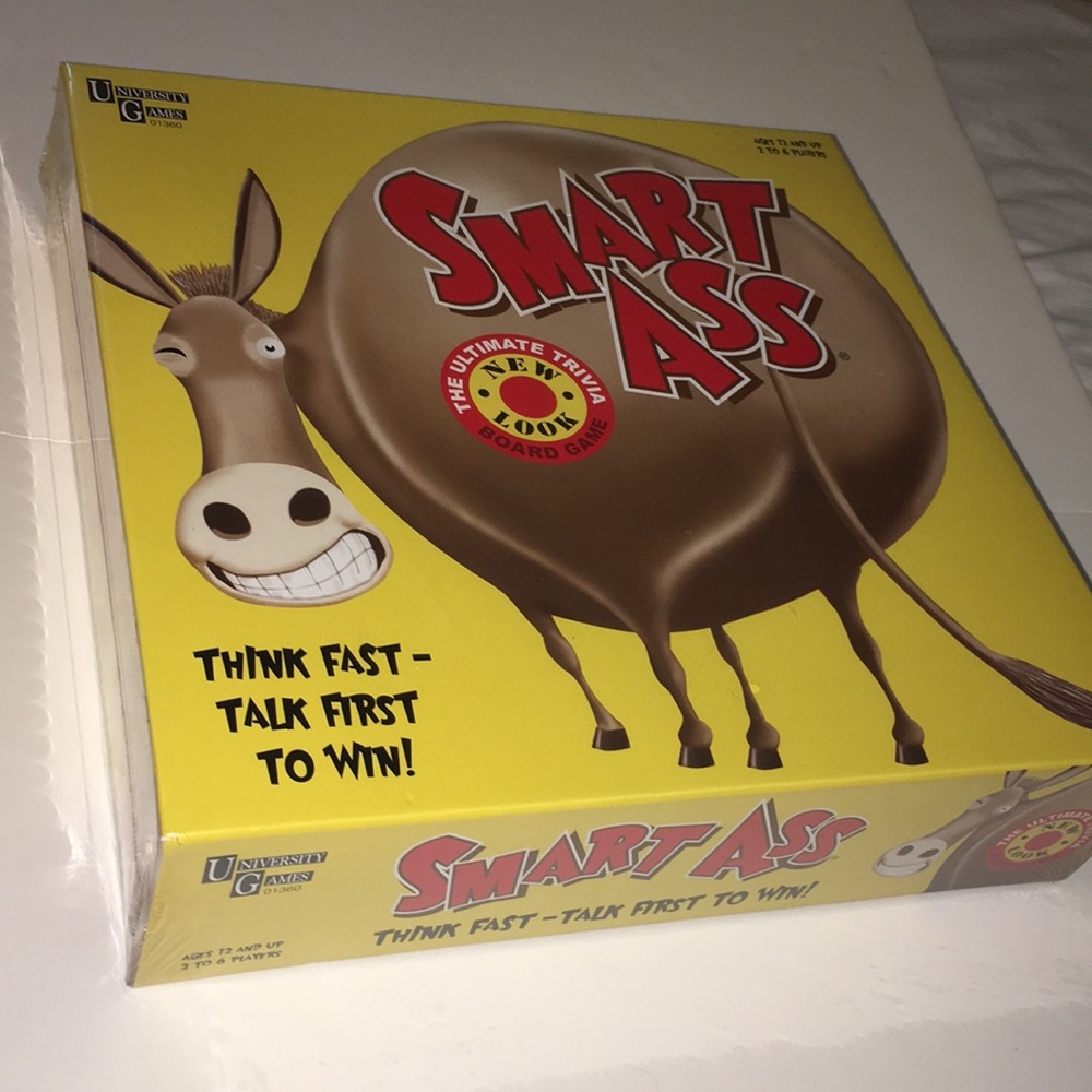 Smart Ass board game. Brand new.